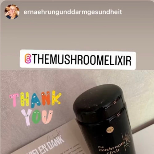 Kundin mit The Mushroom Elixir