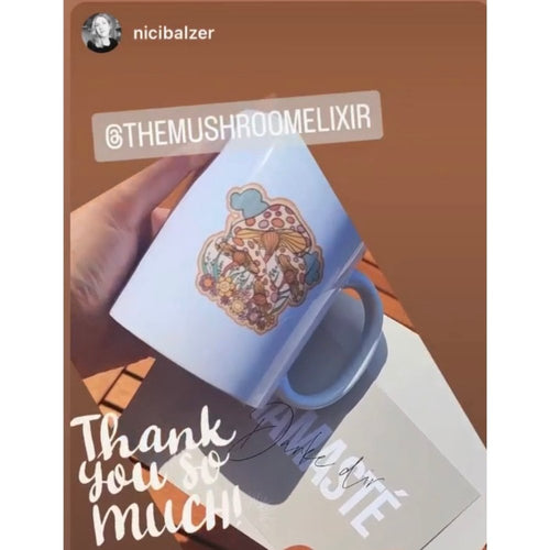 Kundin mit The Mushroom Elixir