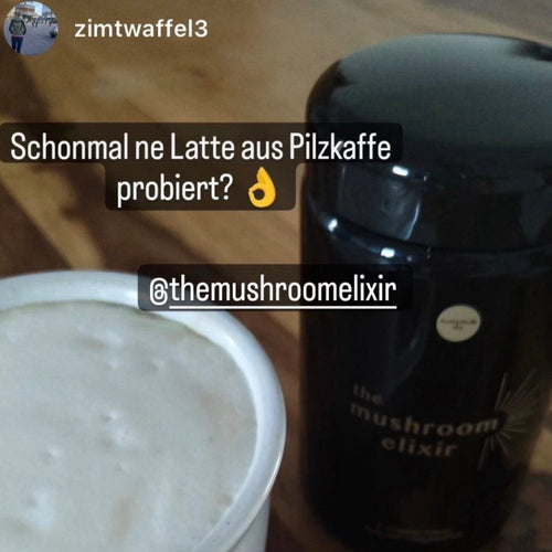 Kundin mit The Mushroom Elixir