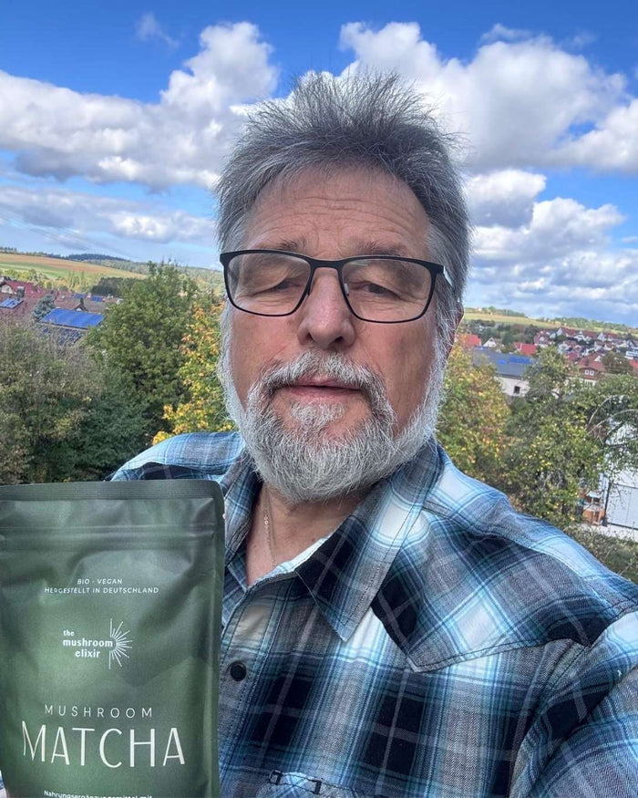 Kundenfoto mit Mushroom Matcha
