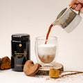 Bio Vitalpilzkaffee Pilzkaffe mit den Vitalpilzen Reishi, Chaga, Lions Mane, Hericium, Cordyceps. Eine 100% natürliche Kaffee-Alternative.